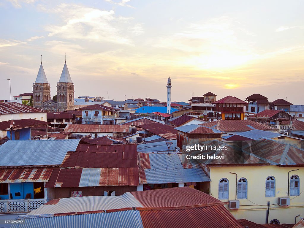 Stone Town Roofscape