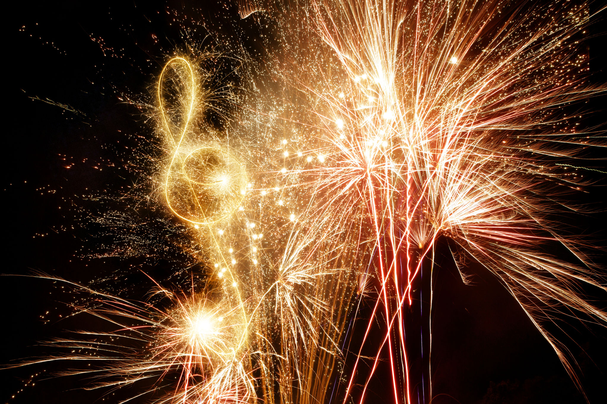 fireworks music