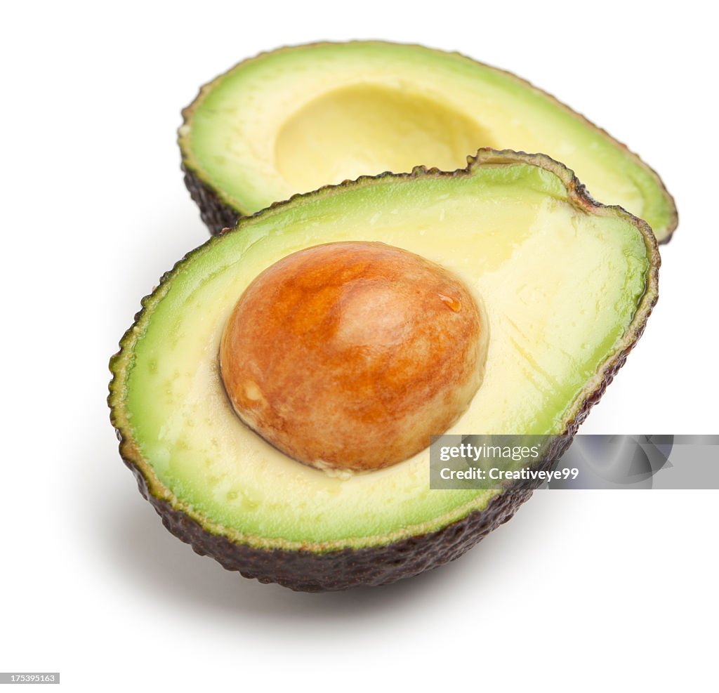 Avocado halves