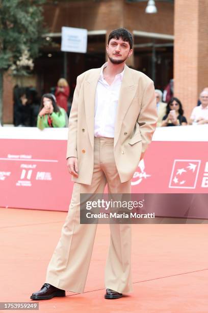 Andrea Lattanzi attends a red carpet for the movie "Io E Il Secco" at the 21st Alice Nella Città during the 18th Rome Film Festival on October 24,...