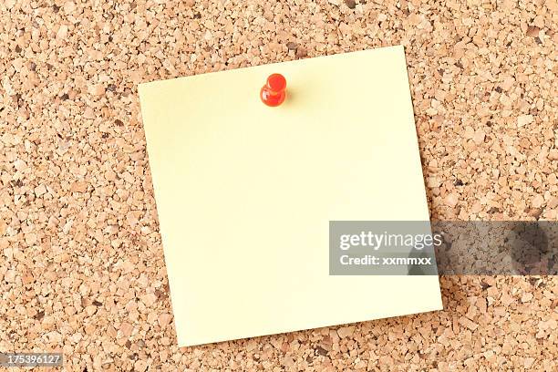 blank note - bulletin board stock pictures, royalty-free photos & images
