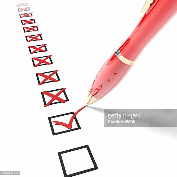 checklist - x marks the spot stock pictures, royalty-free photos & images