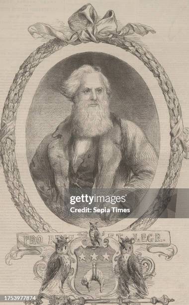 Unknown Paper, Wood engraving, Height 36.7 cm, Width 23.7 cm, Politics, Fine Arts, Media and Communication, Estate of Constantin von Wurzbach,...