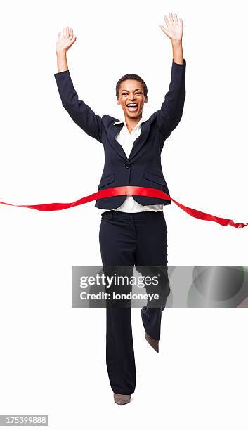 business success - isolated - finish line stock pictures, royalty-free photos & images