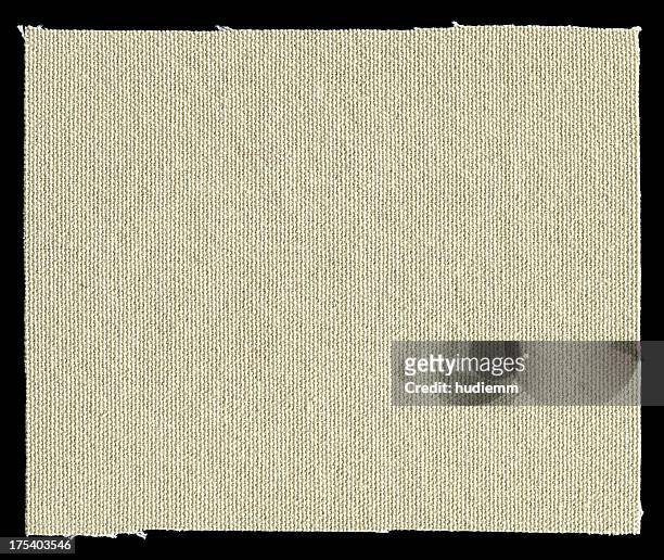 canvas patch textured background isolated - patch stockfoto's en -beelden