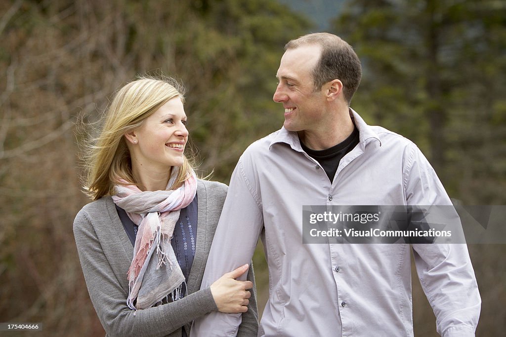 Young couple in love.