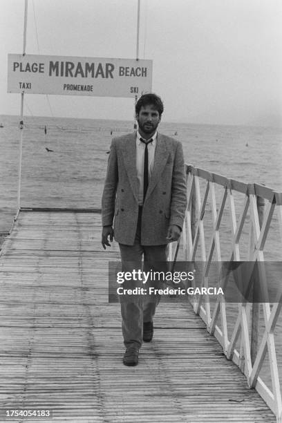 Portrait de Hart Bochner, en mai 1984.