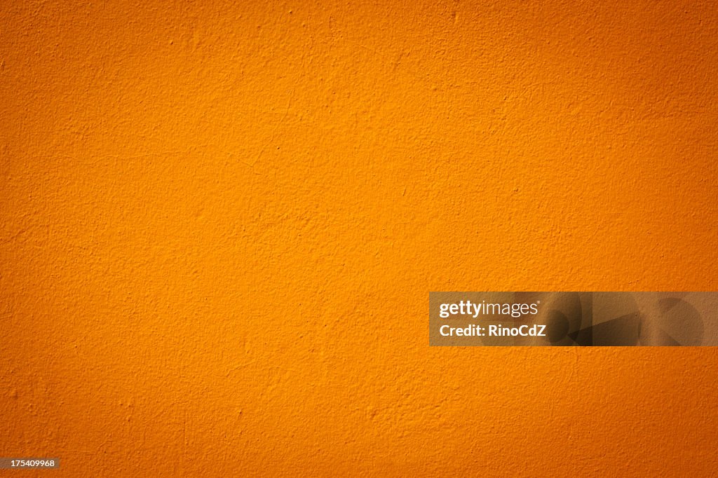 Orange Wand Textur