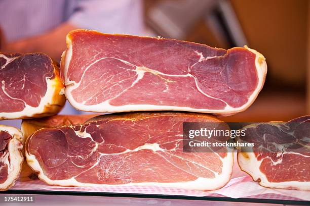 bayonne ham - deli counter stock pictures, royalty-free photos & images