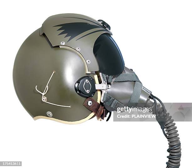 pilot helmet - helmet stock pictures, royalty-free photos & images