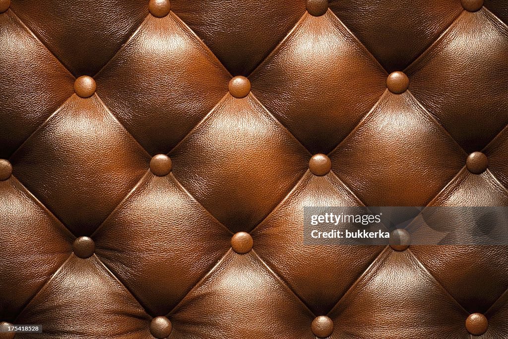 Brown leather background