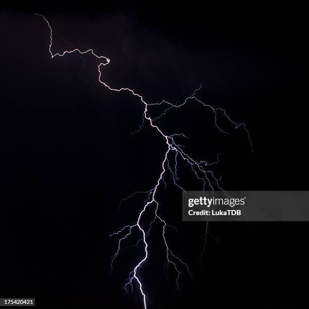 lightning - lightning stockfoto's en -beelden