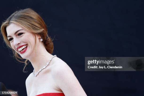 Arrival photo of Anne Hathaway at the 83rd Annual Academy Awards at the Kodak Theatre in Los Angeles, CA on February 27, 2011. Photo by Jay L....