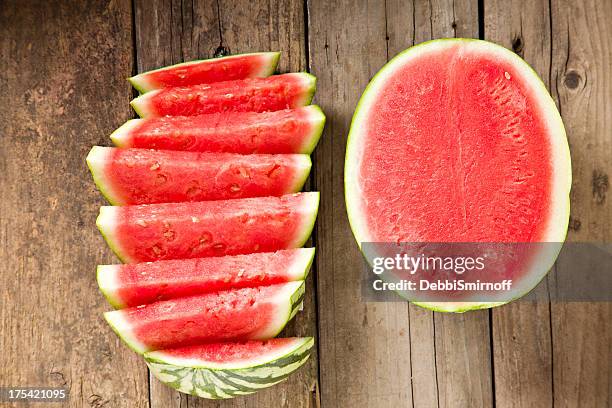 deliciosos en sandía (watermelon stomach) - watermelon fotografías e imágenes de stock