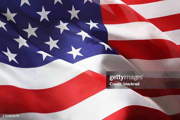 american flag - american flag texture stock pictures, royalty-free photos & images