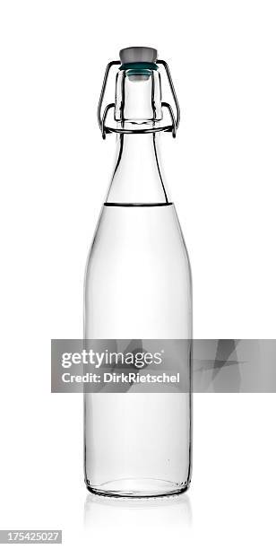 water bottle. - drinking glass bottle stock pictures, royalty-free photos & images