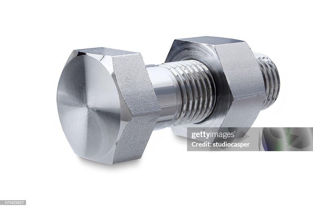 ボルトおよびナット(クリッピングパス)