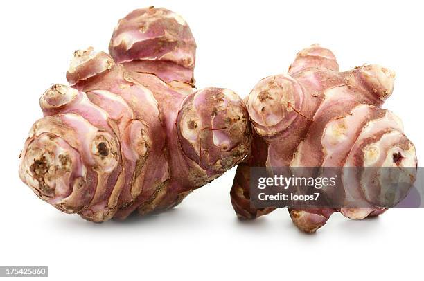 artichokes - jerusalem artichoke stock pictures, royalty-free photos & images