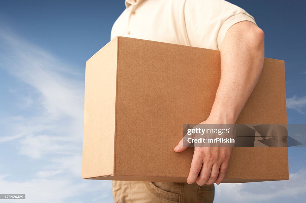 Delivering a parcel