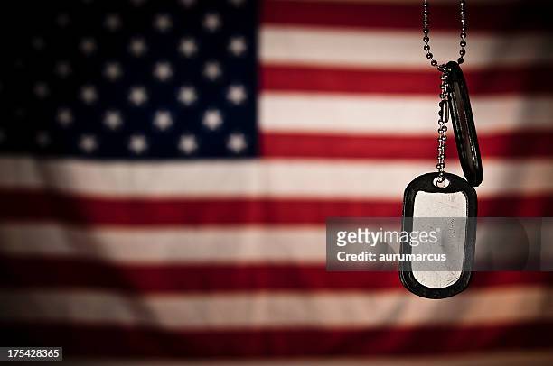 dogtags - national guard stock pictures, royalty-free photos & images