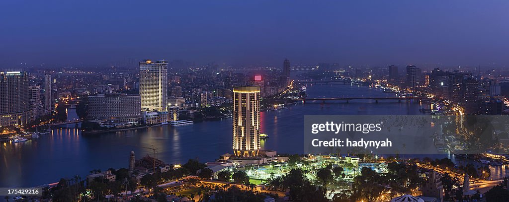 City skyline - Cairo at dusk