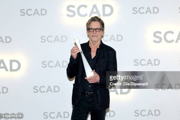 Kevin Bacon attends the Outstanding Achievement in Entertainment Award presentation during 26th SCAD Savannah Film Festival at Trustees Theater on...