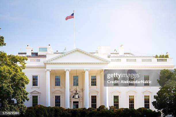 casa blanca - la casa blanca fotografías e imágenes de stock