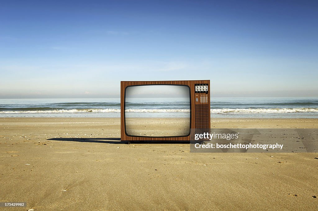 Television On The Beach