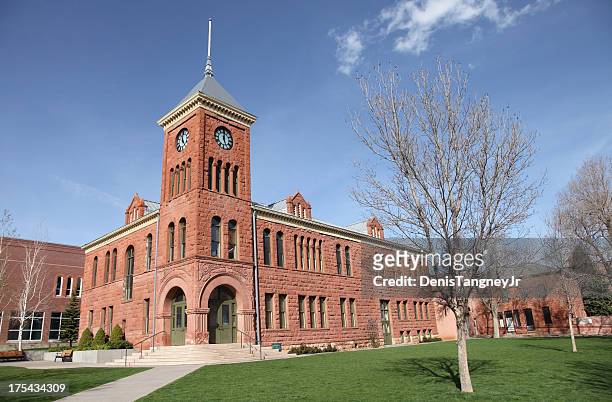flagstaff city hall - flagstaff arizona stock pictures, royalty-free photos & images