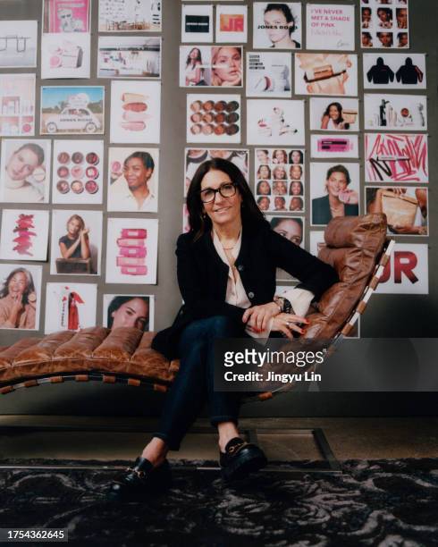 Make-up artist Bobbi Brown is photographed for Inc Magazine on March 31, 2023 in Montclair, New Jersey. PUBLISHED IMAGE.