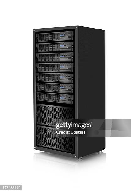 server unit - old computer equipment stock pictures, royalty-free photos & images