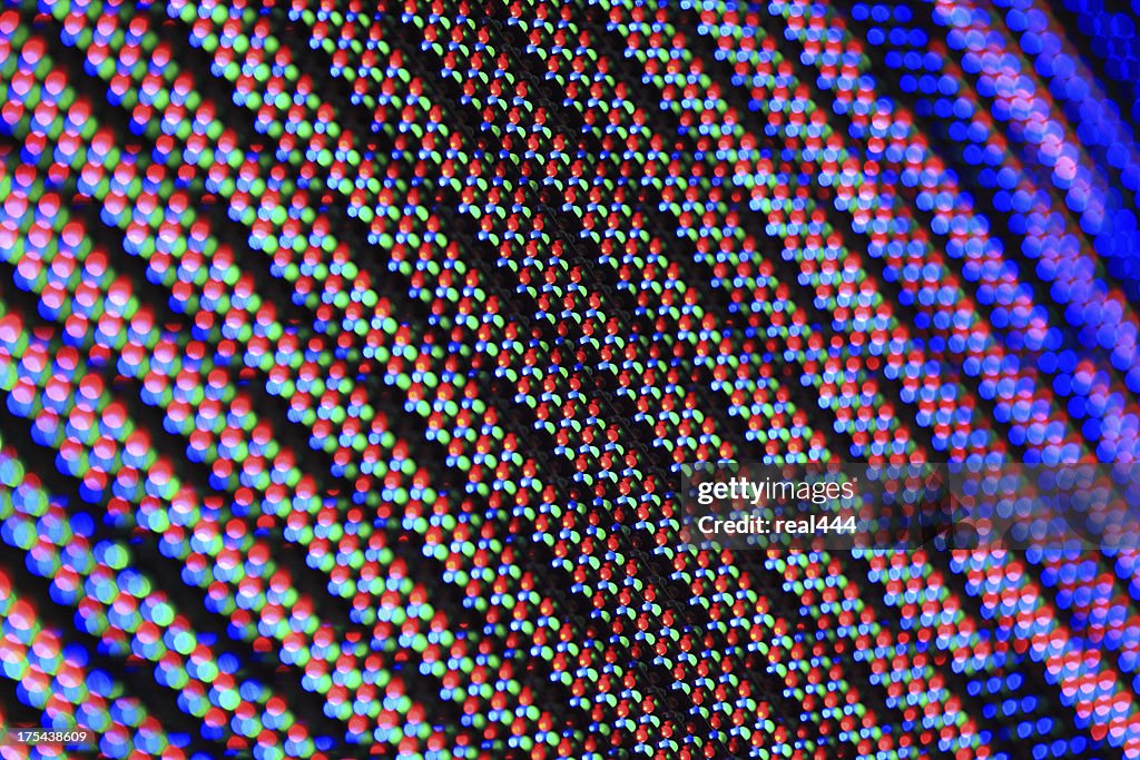 Rainbow patrón de LED