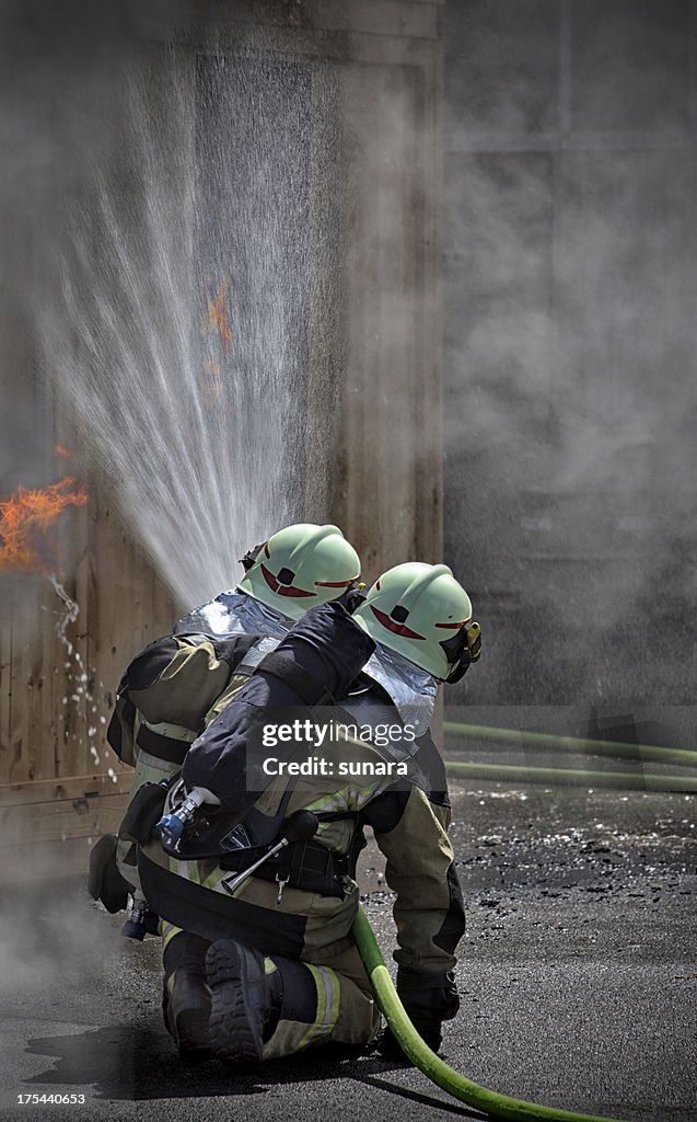 Los bomberos