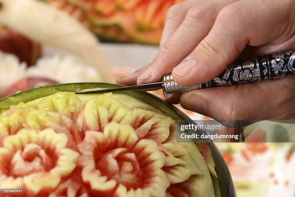 Anguria Affettare il cibo, Tailandia