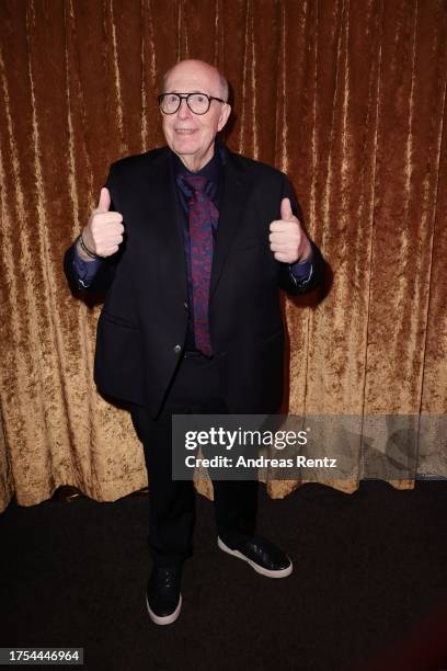 Reiner Calmund attends the premiere of "Daum - Triumph & Skandale" at Cinema Residenz Köln on October 24, 2023 in Cologne, Germany.