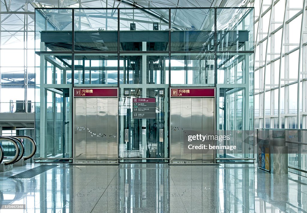 Two elevators