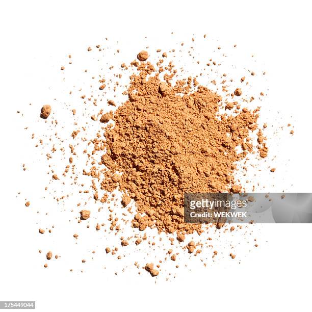 face powder - brown powder stock pictures, royalty-free photos & images