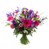 Pink and purple bouquet