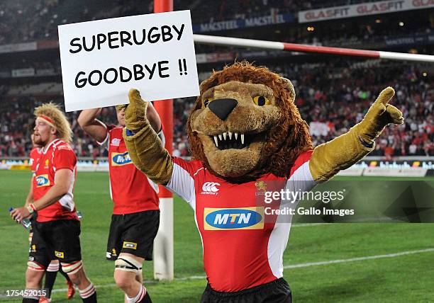 General View during the Super Rugby Relegation / Promotion match between MTN Lions and Southern Kings from Ellis Park on August 03, 2013 in...