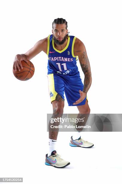 Michael Carter-Williams of the Mexico City Capitanes poses for a portrait during 2023-24 G League Media Day on October 29, 2023 at the Mexico City...