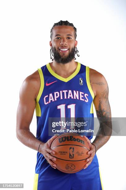 Michael Carter-Williams of the Mexico City Capitanes poses for a portrait during 2023-24 G League Media Day on October 29, 2023 at the Mexico City...
