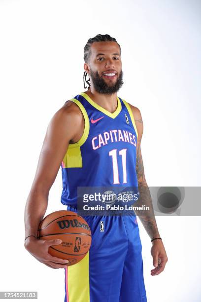 Michael Carter-Williams of the Mexico City Capitanes poses for a portrait during 2023-24 G League Media Day on October 29, 2023 at the Mexico City...