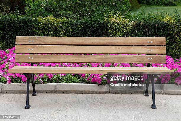 banco de - park bench fotografías e imágenes de stock