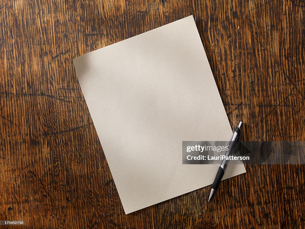 Leere Papier