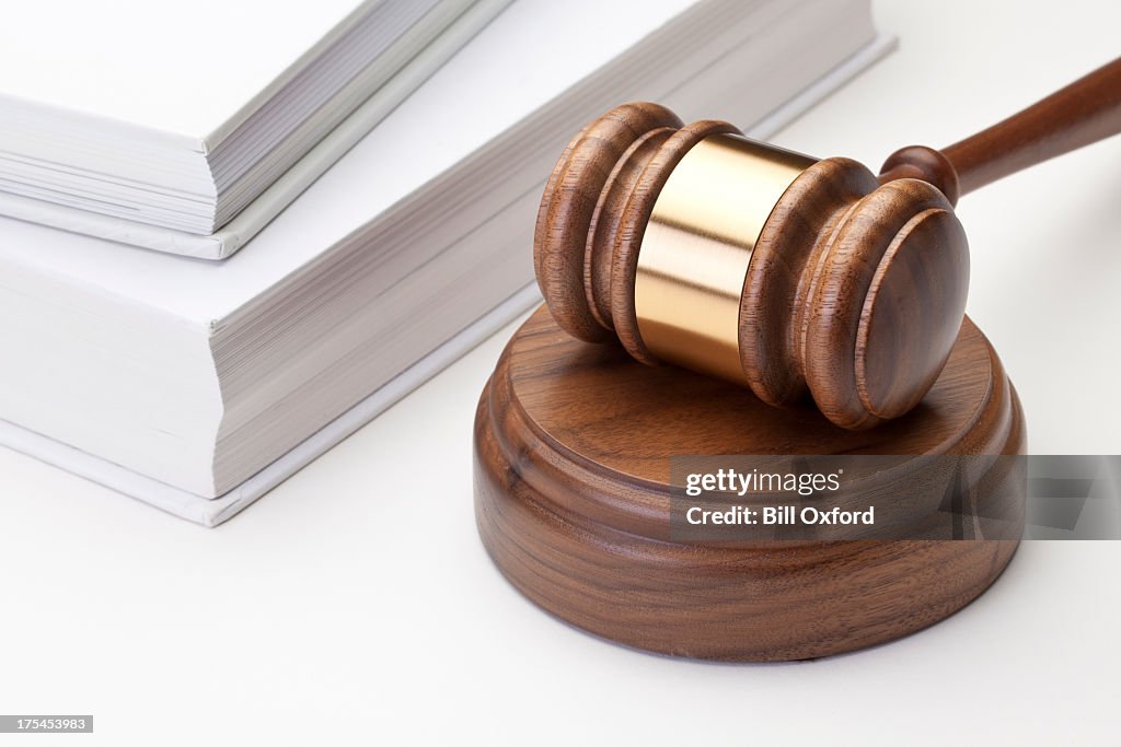Gavel and Books