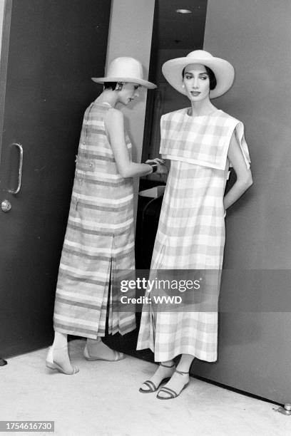 Kasper Summer 1984 Ready to Wear Advance, Fotografía de noticias