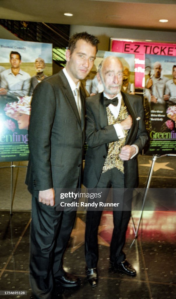Owen & Kelly Attend A 'Greenfingers' Screening
