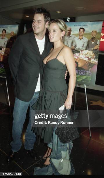 English actor couple, Danny Dyer and Davinia Murphy, attend a screening of 'Greenfingers' at the Sony Lincoln Square Theater, New York, New York,...