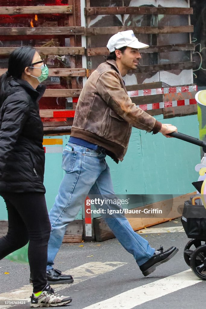 Celebrity Sightings In New York - October 30, 2023