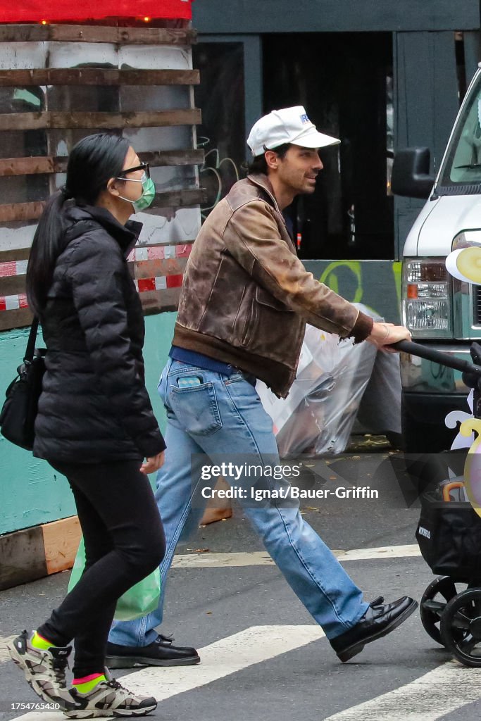 Celebrity Sightings In New York - October 30, 2023